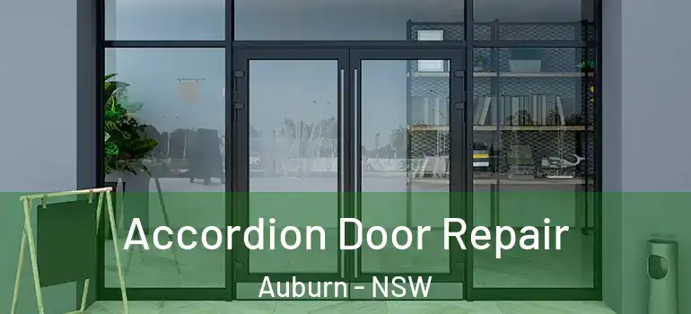 Accordion Door Repair Auburn - NSW