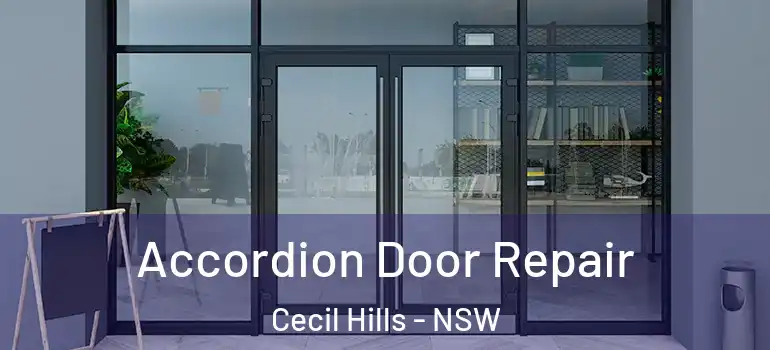  Accordion Door Repair Cecil Hills - NSW