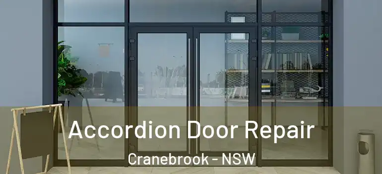 Accordion Door Repair Cranebrook - NSW