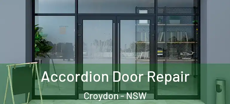 Accordion Door Repair Croydon - NSW