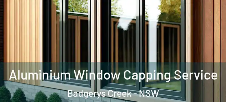  Aluminium Window Capping Service Badgerys Creek - NSW