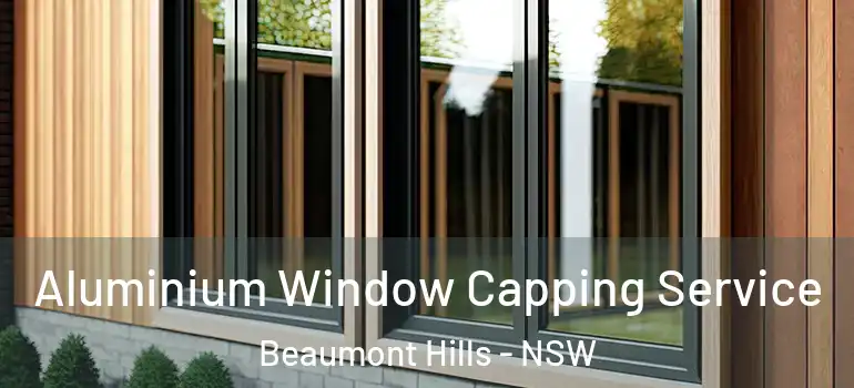 Aluminium Window Capping Service Beaumont Hills - NSW