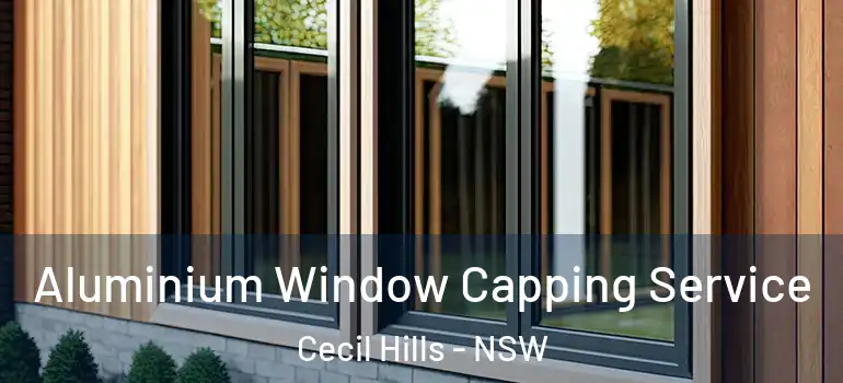 Aluminium Window Capping Service Cecil Hills - NSW