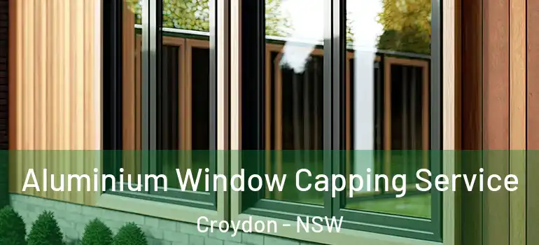 Aluminium Window Capping Service Croydon - NSW