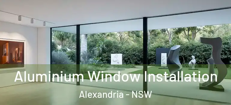  Aluminium Window Installation Alexandria - NSW