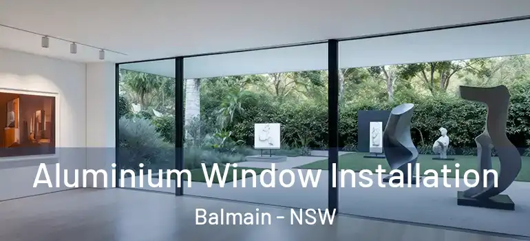 Aluminium Window Installation Balmain - NSW