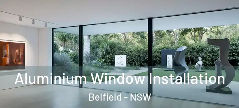 Aluminium Window Installation Belfield - NSW