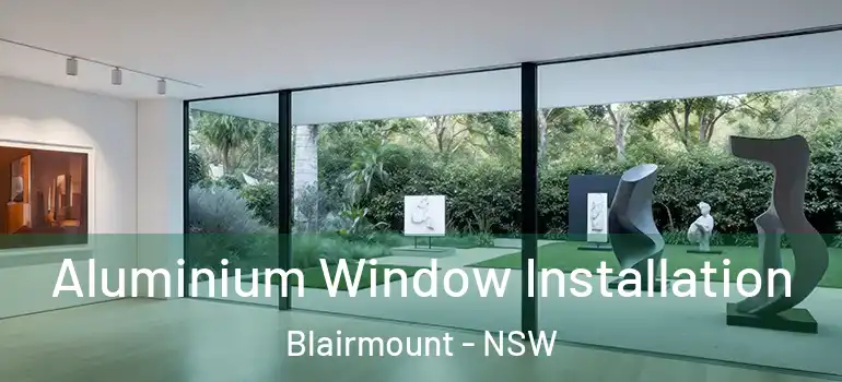 Aluminium Window Installation Blairmount - NSW