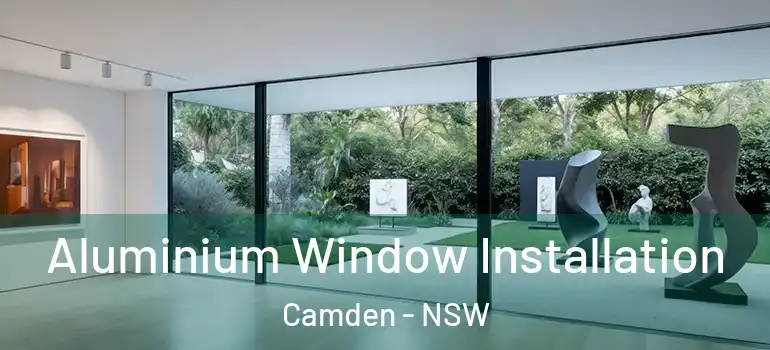Aluminium Window Installation Camden - NSW