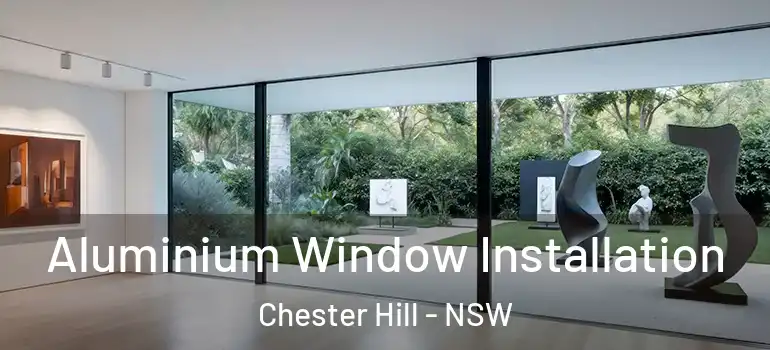  Aluminium Window Installation Chester Hill - NSW