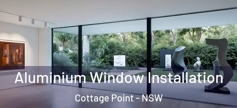 Aluminium Window Installation Cottage Point - NSW