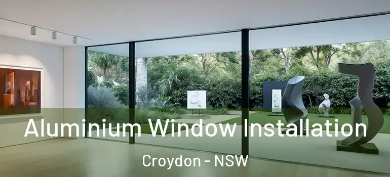 Aluminium Window Installation Croydon - NSW