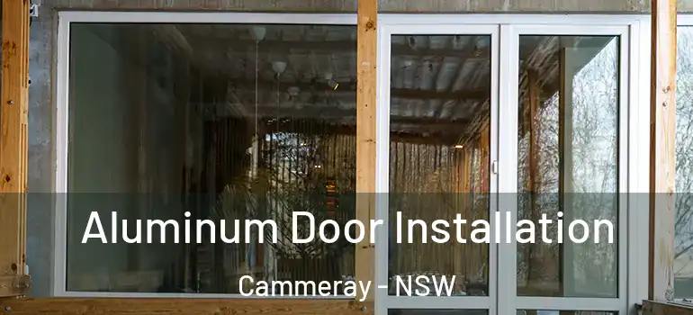  Aluminum Door Installation Cammeray - NSW