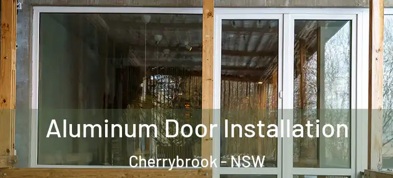 Aluminum Door Installation Cherrybrook - NSW