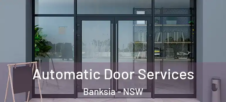 Automatic Door Services Banksia - NSW