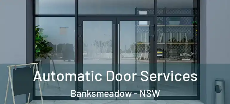 Automatic Door Services Banksmeadow - NSW