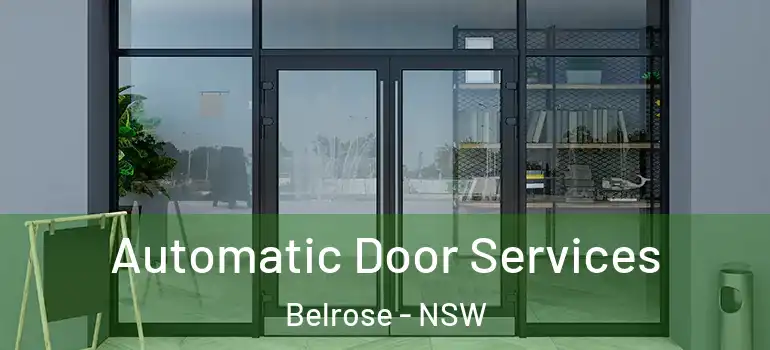 Automatic Door Services Belrose - NSW
