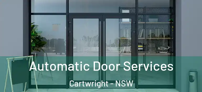 Automatic Door Services Cartwright - NSW