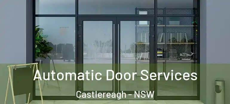 Automatic Door Services Castlereagh - NSW