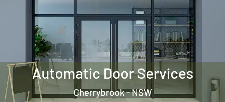 Automatic Door Services Cherrybrook - NSW