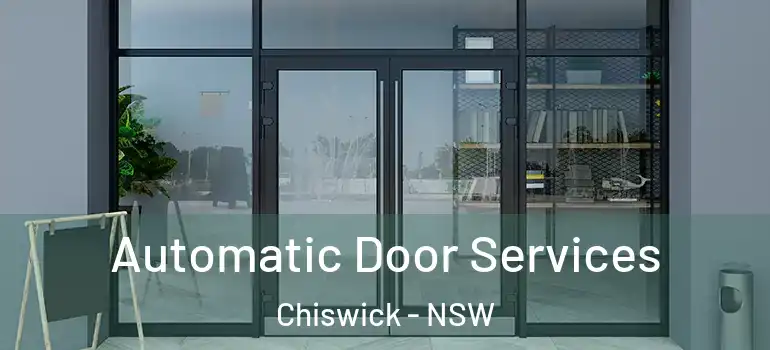Automatic Door Services Chiswick - NSW