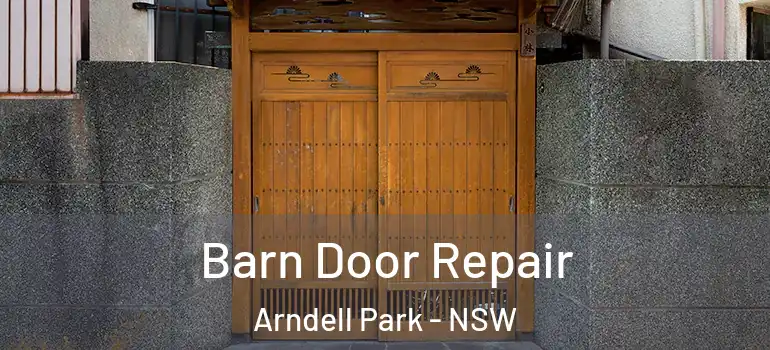 Barn Door Repair Arndell Park - NSW