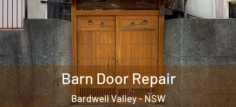 Barn Door Repair Bardwell Valley - NSW