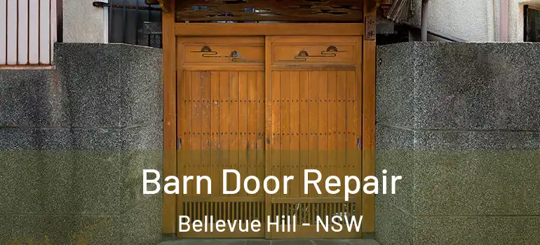 Barn Door Repair Bellevue Hill - NSW