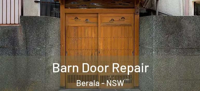 Barn Door Repair Berala - NSW