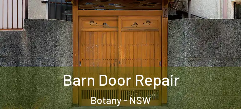  Barn Door Repair Botany - NSW