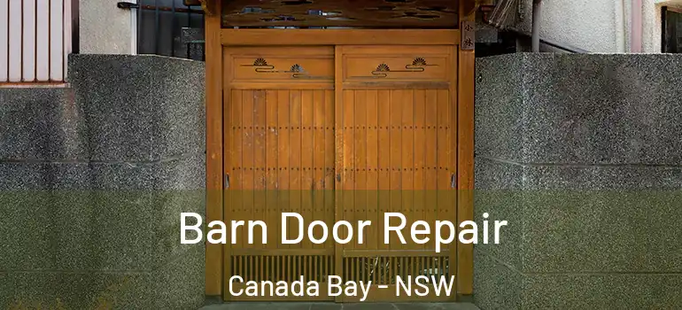 Barn Door Repair Canada Bay - NSW