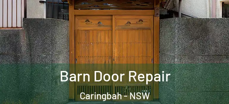 Barn Door Repair Caringbah - NSW