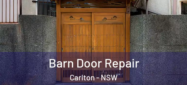 Barn Door Repair Carlton - NSW