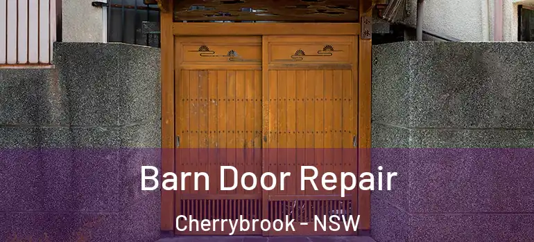 Barn Door Repair Cherrybrook - NSW