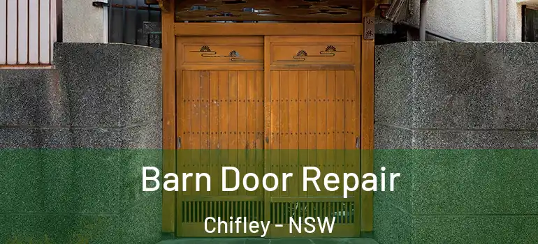 Barn Door Repair Chifley - NSW