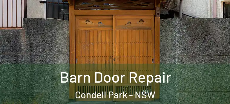 Barn Door Repair Condell Park - NSW