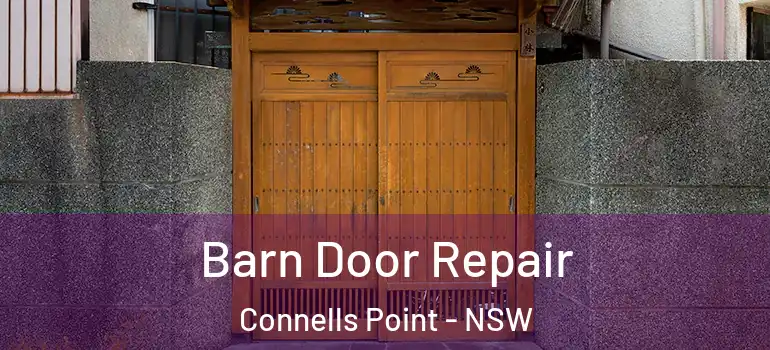 Barn Door Repair Connells Point - NSW