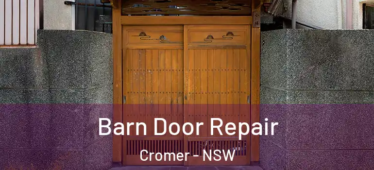  Barn Door Repair Cromer - NSW