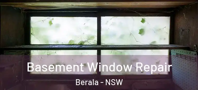  Basement Window Repair Berala - NSW