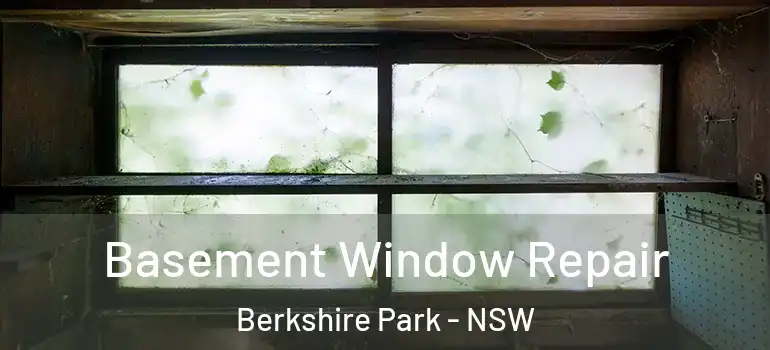 Basement Window Repair Berkshire Park - NSW