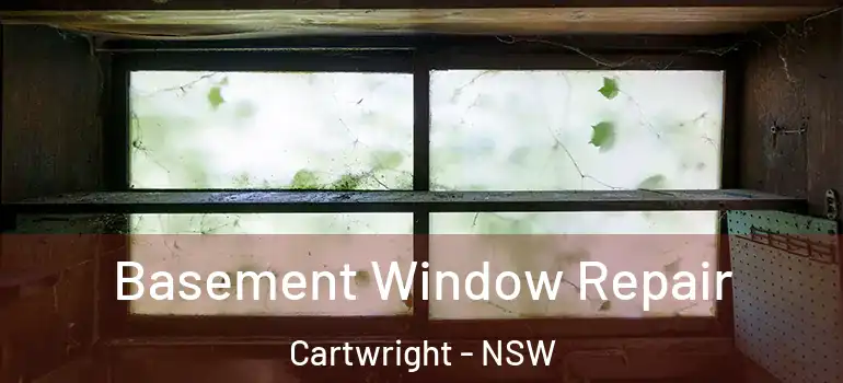 Basement Window Repair Cartwright - NSW