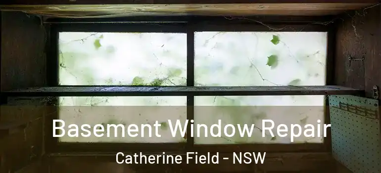 Basement Window Repair Catherine Field - NSW