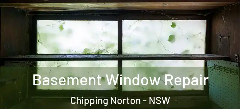  Basement Window Repair Chipping Norton - NSW