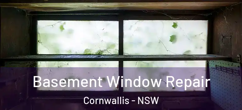  Basement Window Repair Cornwallis - NSW