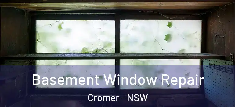 Basement Window Repair Cromer - NSW