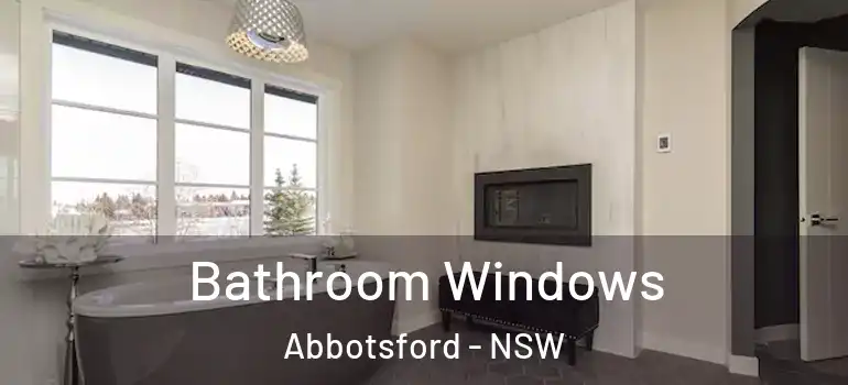  Bathroom Windows Abbotsford - NSW