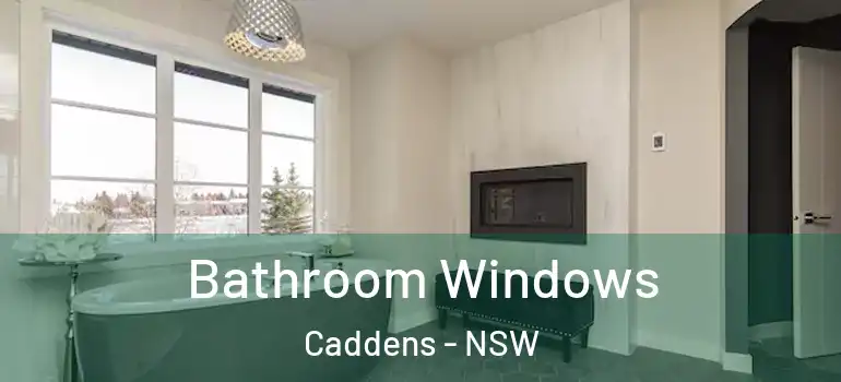 Bathroom Windows Caddens - NSW