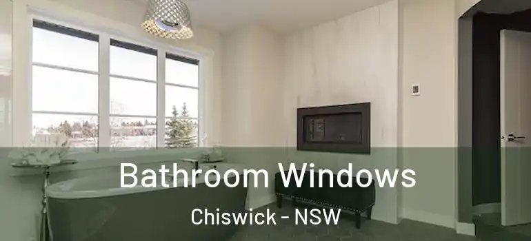 Bathroom Windows Chiswick - NSW