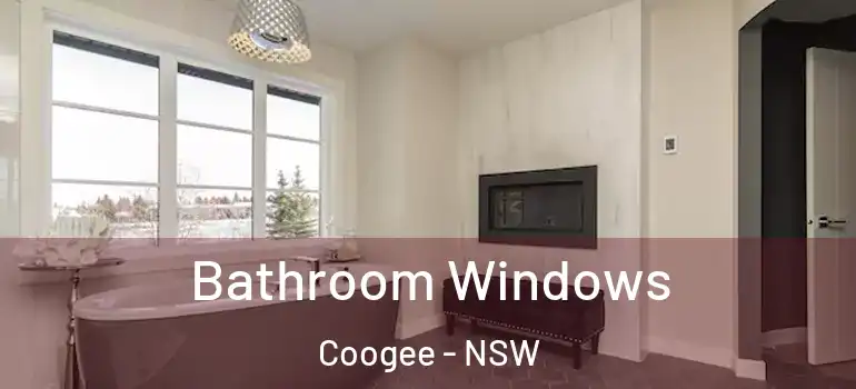  Bathroom Windows Coogee - NSW