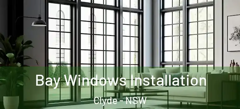 Bay Windows Installation Clyde - NSW